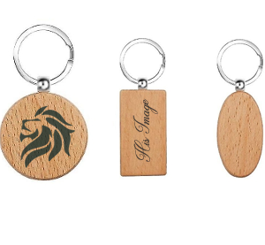 Wooden Keychains