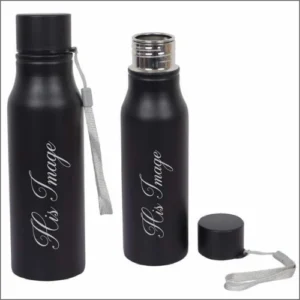 Ergonomic Style Black Bottle