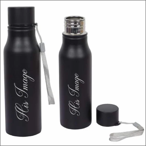 Ergonomic Style Black Bottle