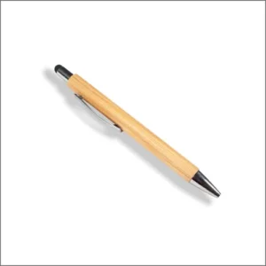 Bamboo Pen with Rubber