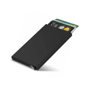 Aluminum Pop Up Credit Card Holder