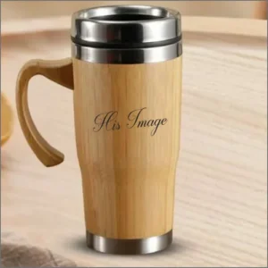 Bamboo Vacuum Mug