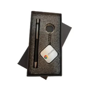 Square Keychain, Pen