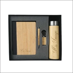 Bamboo Flask Combo
